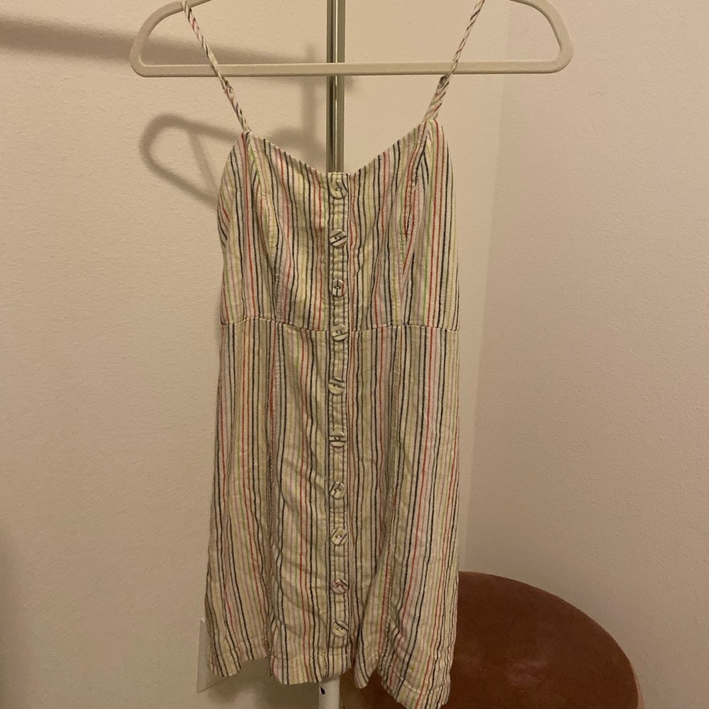 Forever 21 rainbow stripe dress